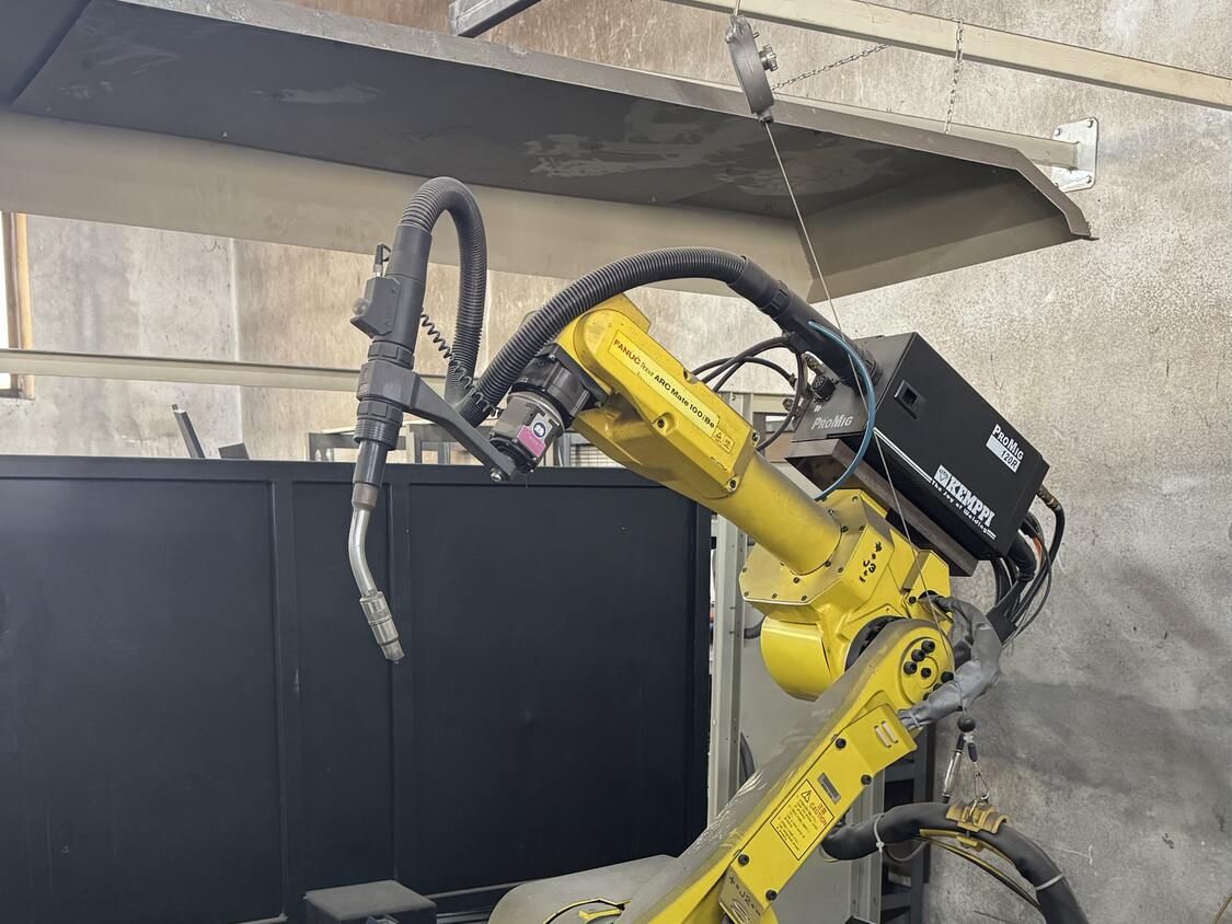 Svařovací robot FANUC ARC Mate s technologií Kemppi
